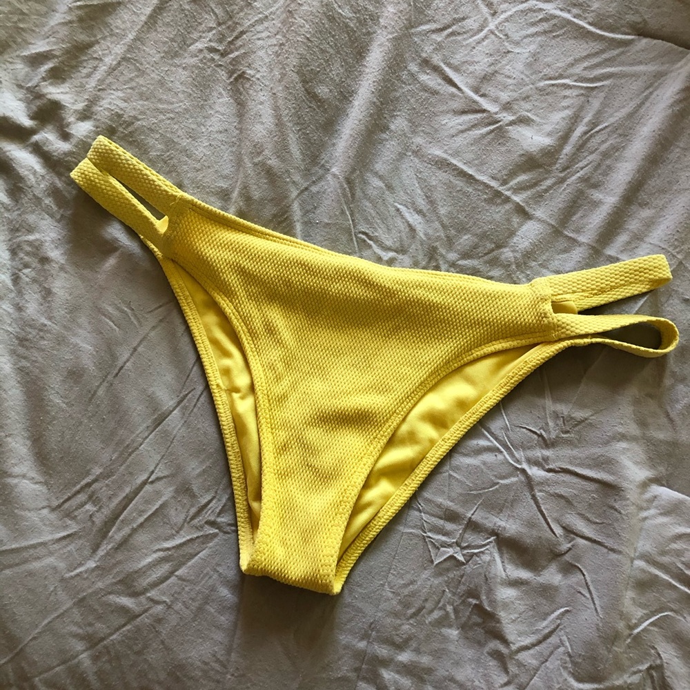 yellow bikini bottoms